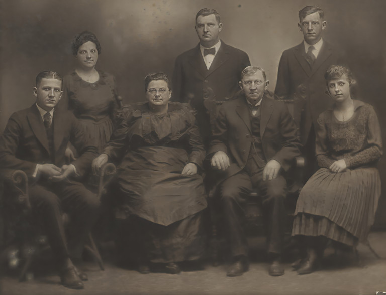 Karl David Smith;Mahala Elizabeth Whitenight Smith;Karl Gottfried Schmidt(Charles G. Smith>